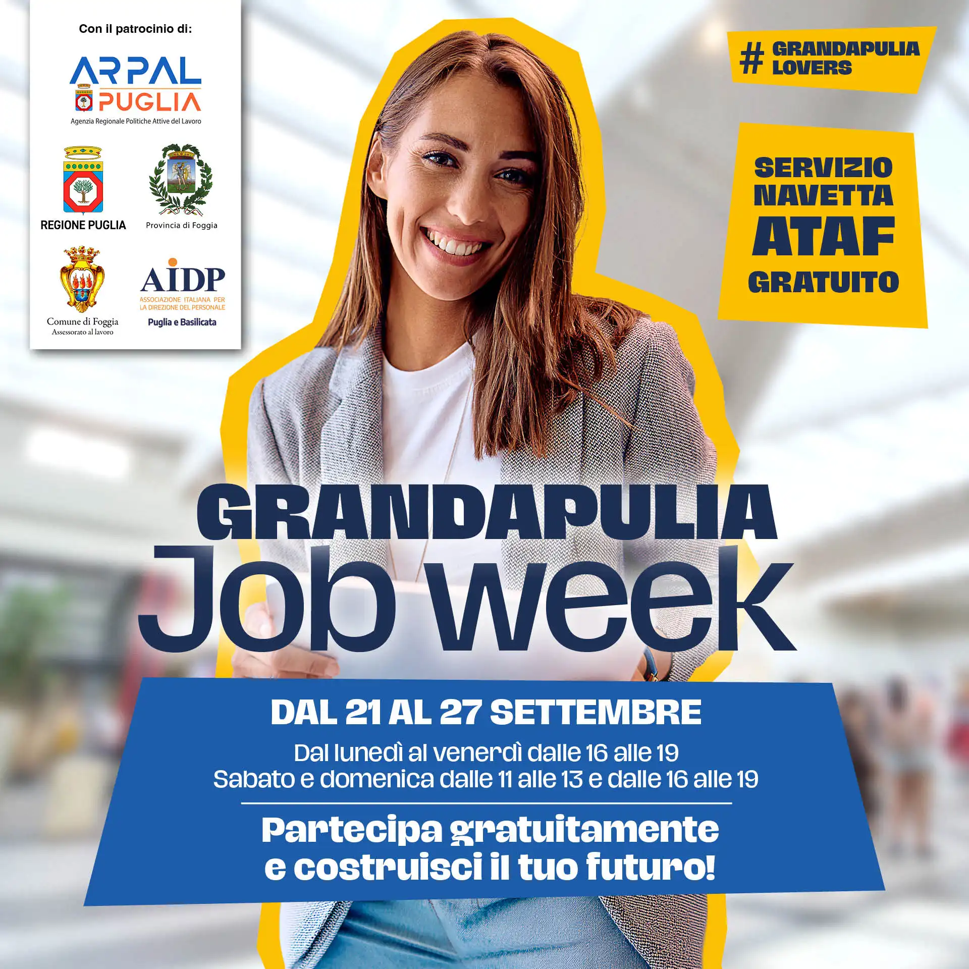 GrandApulia: campagna Job Week