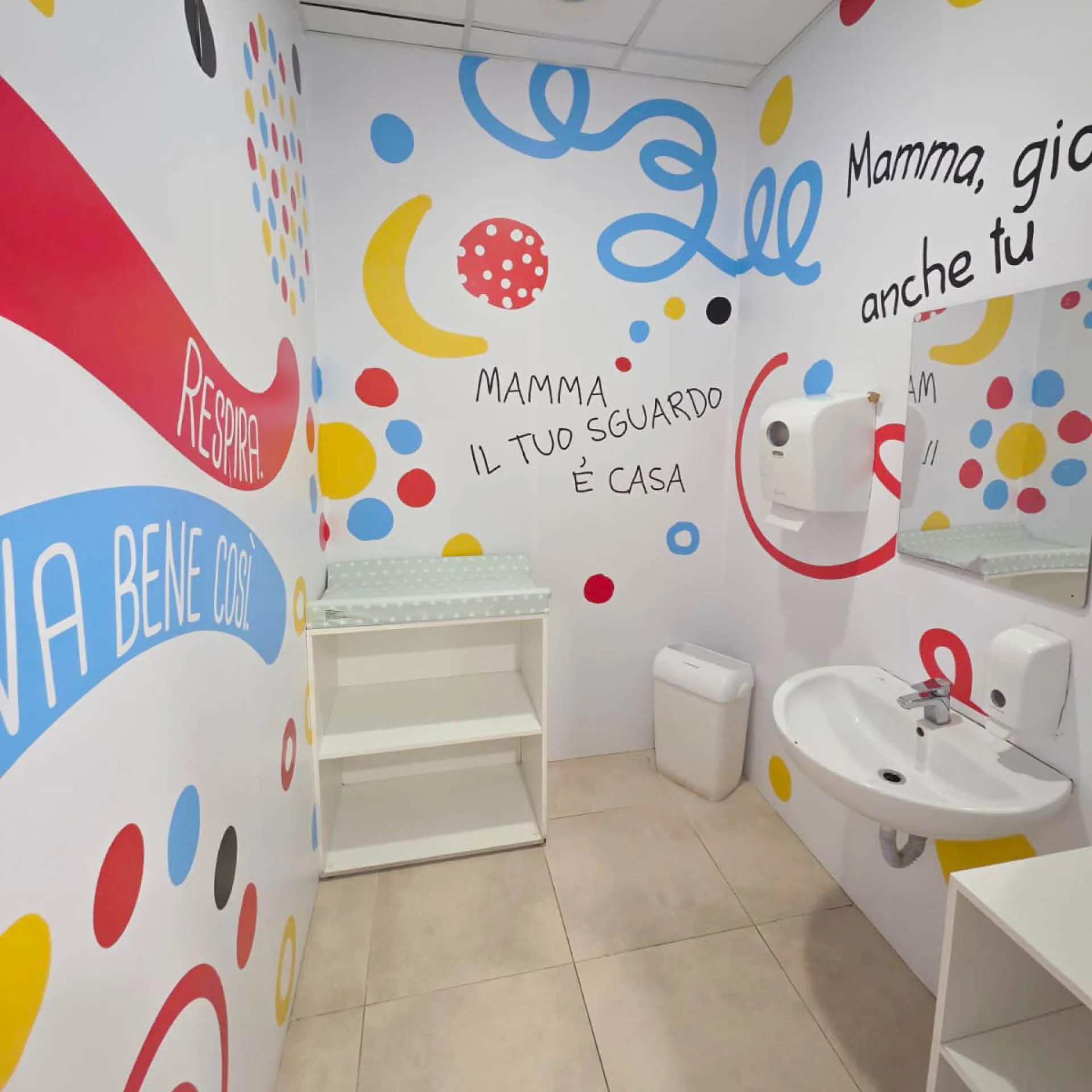 Nursery GrandApulia: vista dell’ambiente rinnovato